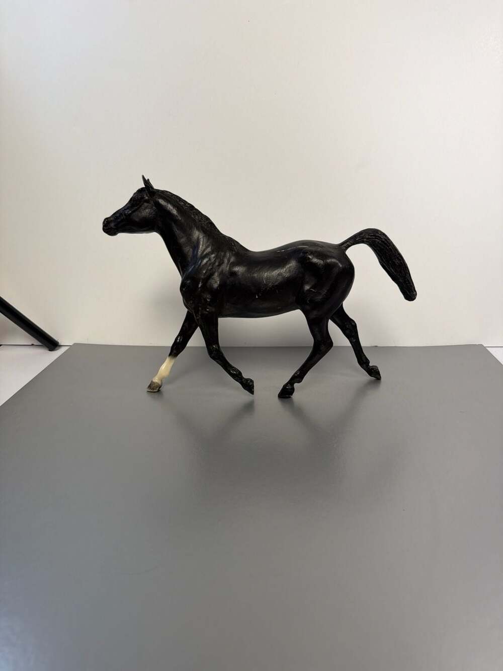 Breyer Traditional Proud Arabian Mare‎ #215 Black Horse Model